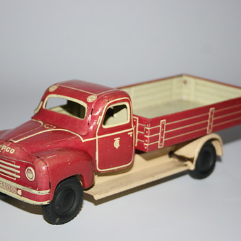 tippco wind up dump truck - Toys