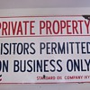 Standard Oil Of Kentucky Porcelain Sign