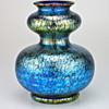 classic Loetz blue Papillon circa 1900/ shape 725