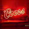 Coors   Neon sign