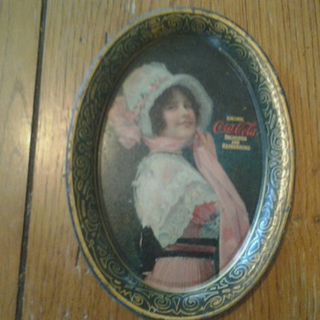 1914 "Betty" Coca Cola Change/Tip Tray