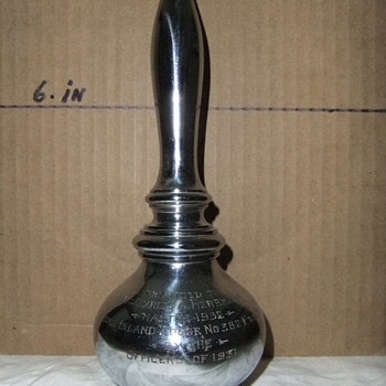 Masonic Lodge 382 Award  1931