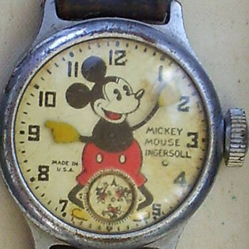 1934-37 Ingersoll Mickey - Wristwatches