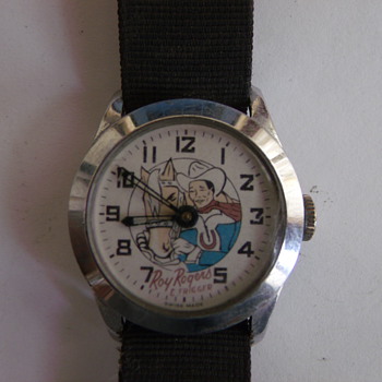 Roy Rogers White Dial Wrist Watch - Wristwatches