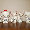 Salt, Pepper, Cream, and sugar set.  Japan B-1125 