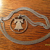 Silver Franklin Half Dollar Necklace