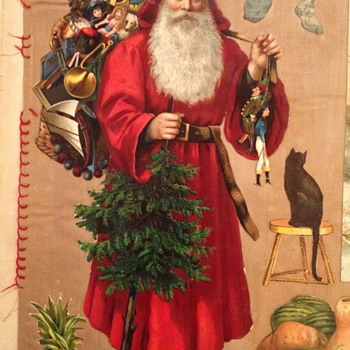 Victorian Christmas scrap book 