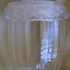 Brilliant glass jar with ground stopper