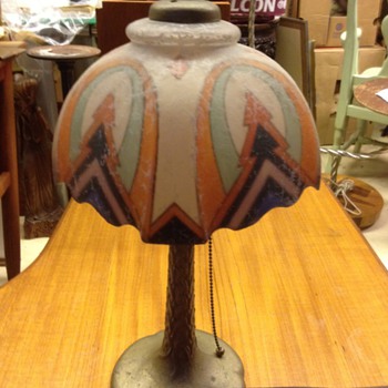 Unusual Handel Table lamp?