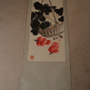 Asian  Basket Scroll