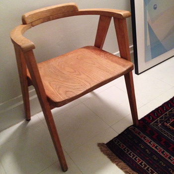 Mid-Century geometric chair - Furniture