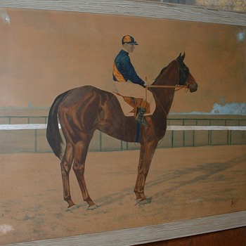 Beautiful Horse Painting - Hemment