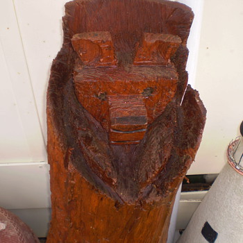 Bear wood carving - Folk Art
