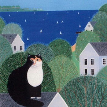 The Best Seat - Folk Art