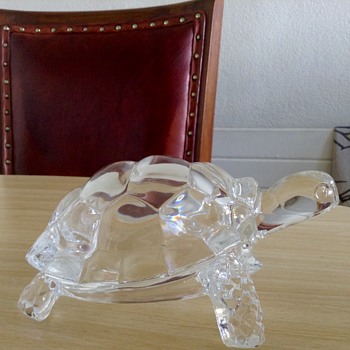 Crystal turtle - Glassware
