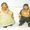 Primitive Carved Wooden Dolls 
