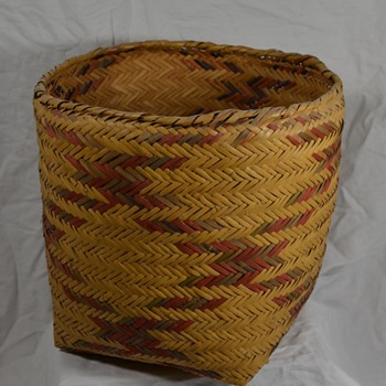 Large Native Storage Basket with Authentic Designs