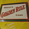 Grauley's Golden Rule Cigar and Friends Tobacco Signs