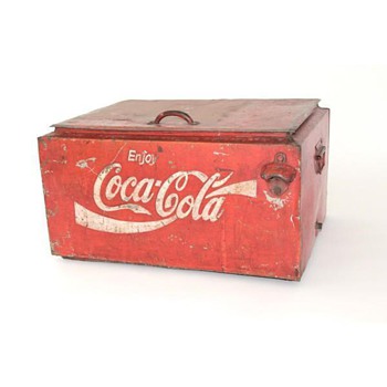 Strange Coca cola and Pepsi cooler