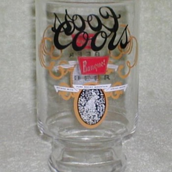 Coors Beer Glass - Breweriana