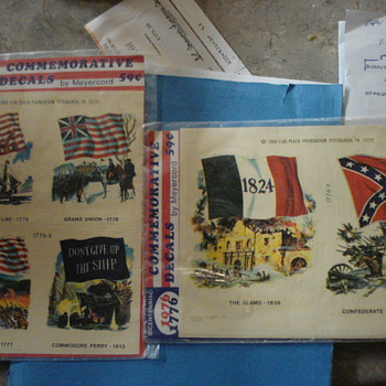 1968 War/Confederate decals - Military and Wartime