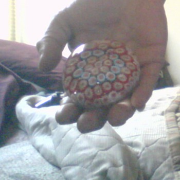 Antique Paperweight - Art Glass