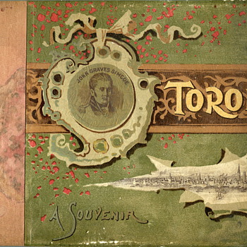 1891 Souvenir Photo Book of Toronto - Books