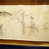 Japanese Ink Drawings on Silk 1944