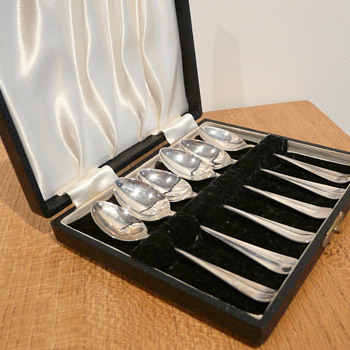 EMILE VI(E)NER TEASPOONS 1930 - Sterling Silver