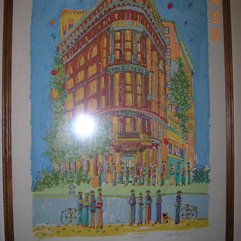 Susan Pear Meisel 'Delmonico' Numbered print - Posters and Prints