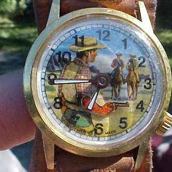 Cowboy Watch Titled "Gun Slinger" - Wristwatches