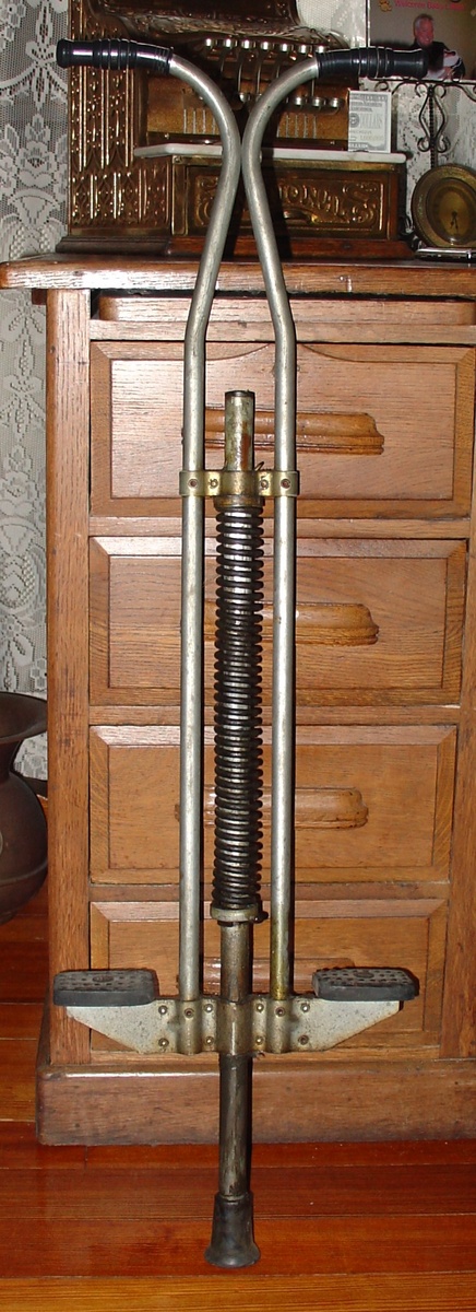 Vintage Pogo StickMade By HungerfordMorristown,NJMy Bargin Of The Day $3.77 