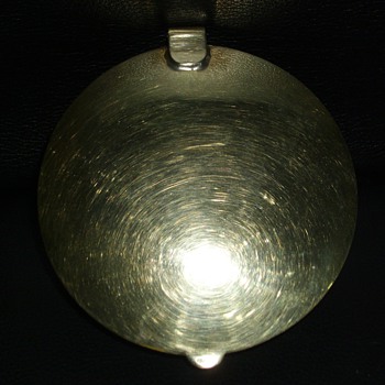 Unidentified Solid Brass Container, 4", 11.6 ozs., No Markings