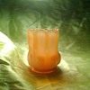 Pink opal glass
