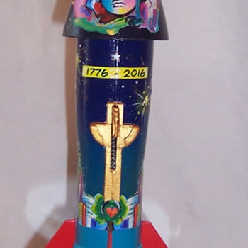 Peter Max Rocket Bank - Coin Operated