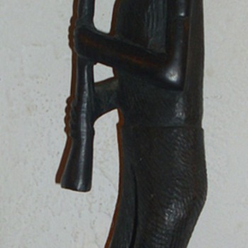 Man w/instrument - Folk Art