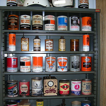 Vintage Oil Cans - Petroliana