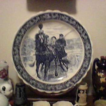 LARGE PORCELAIN CHARGER