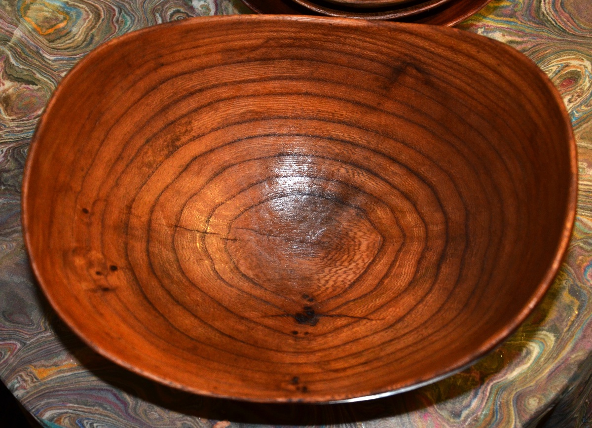 Set of Handcarved Wooden Bowls Collectors Weekly