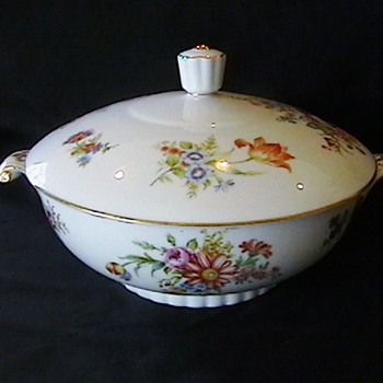 ALADDIN FINE CHINA 'DRESDEN ROSE' OCCUPIED JAPAN