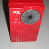 Regency Mandarin Red TR-4 Transistor Radio