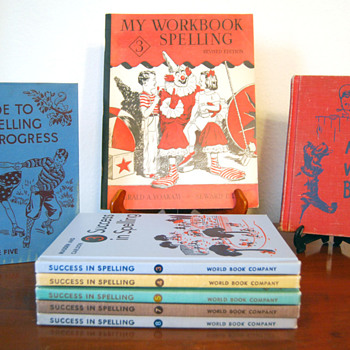 My Vintage Spelling Books