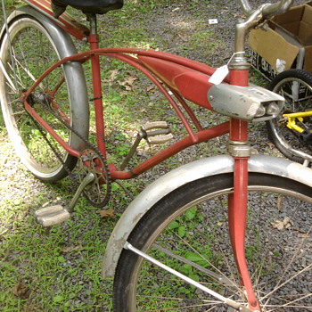 Is Pee Wee Herman missing his bike?  This was at a flea market...