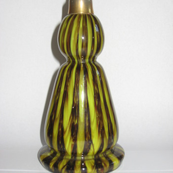 Welz zig zag perfume - Art Glass