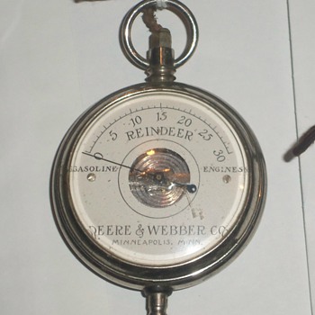 NEED HELP REINDEER JOHN DEERE WEBBER CO ENGINE GASOLINE GAUGE? TESTER - Tractors