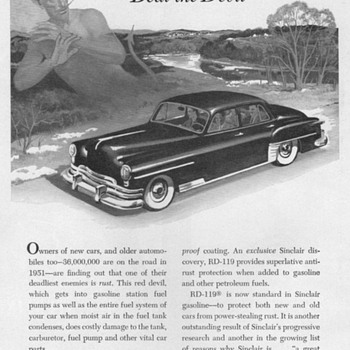 1951 - Sinclair Oil Co. Advertisement