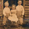 Tintypes of Louvina, William and James Mitchell