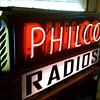 Philco Radios Porcelain Neon Sign