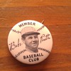 Vintage Babe Ruth 1934 Quaker Oats Baseball Club Member Pinback