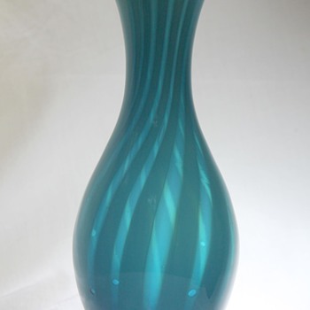 Glass Vase Taiwan 1970s - Art Glass